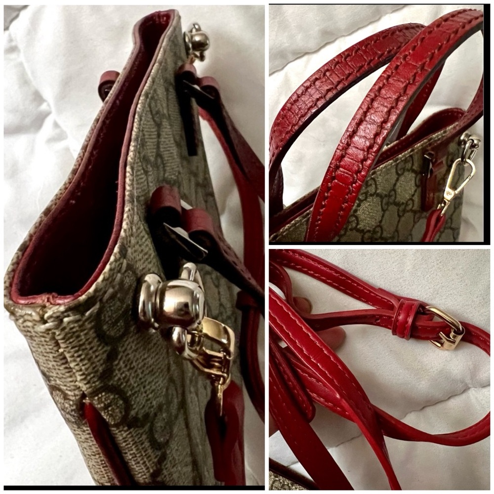 👑✅PRICE FIRM✅ AUTHENTIC Gucci Mini Tote - Picture 12 of 17